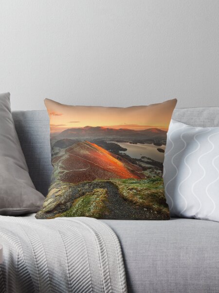 Item preview, First light on Skiddaw and Catbells designed and sold by Martin Lawrence.