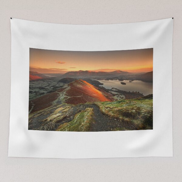 Item preview, First light on Skiddaw and Catbells designed and sold by Martin Lawrence.