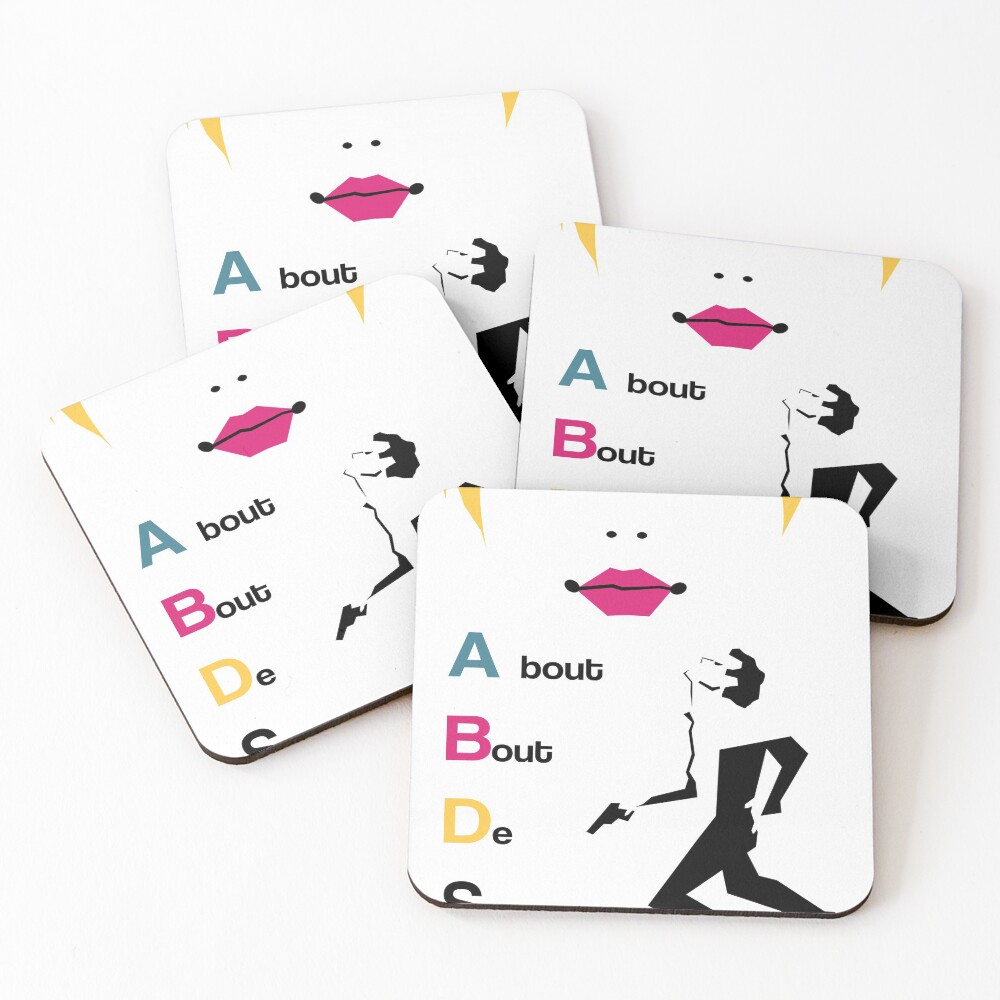 Item preview, Coasters (Set of 4) designed and sold by Rozbud.