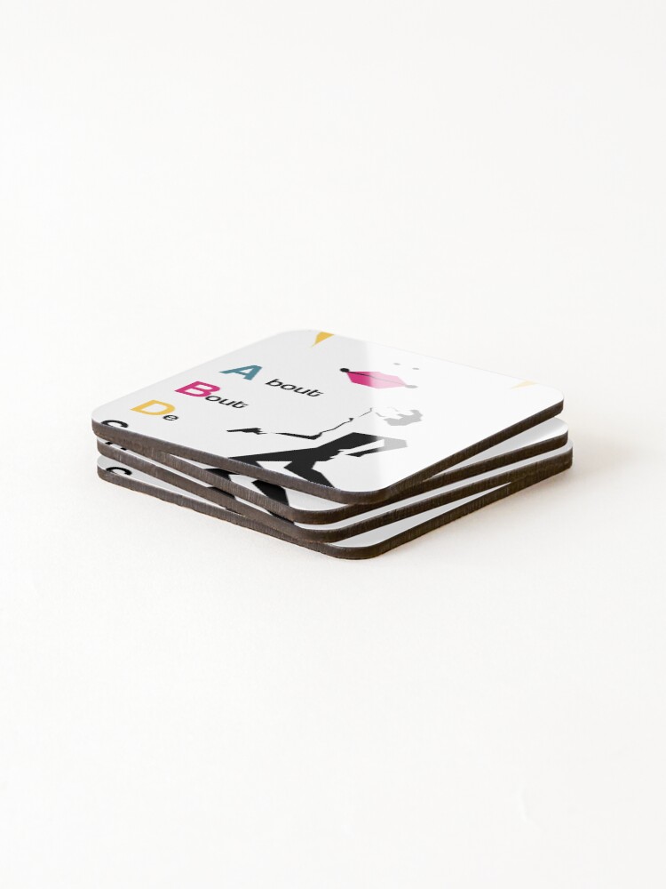 Thumbnail 4 of 5, Coasters (Set of 4), Breathless designed and sold by Rozbud.