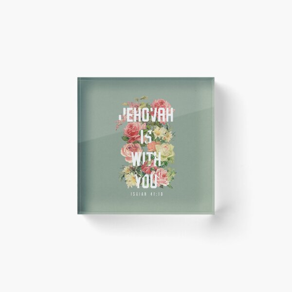 Item preview, ISAIAH 41:10 (Floral) designed and sold by Paper Bee Gift Shop.