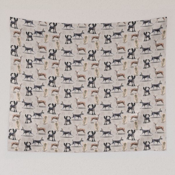 Item preview, The Chinese Crested Dog designed and sold by Elspeth Rose Design.