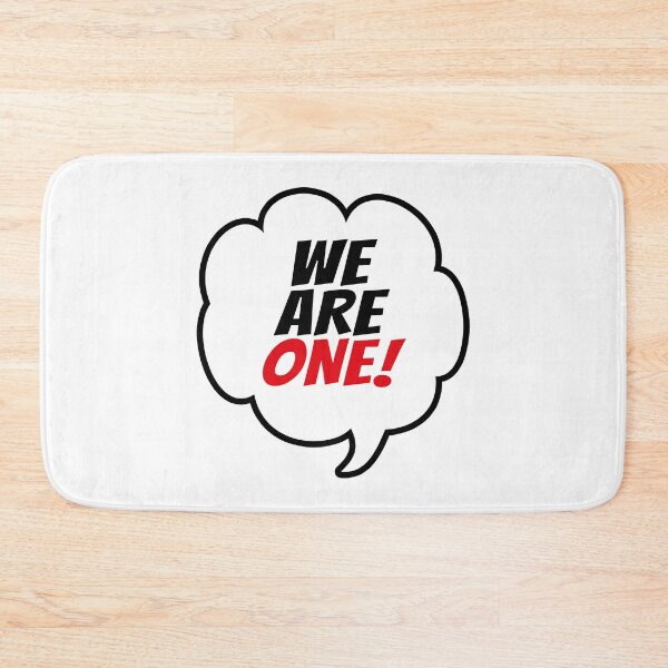 Item preview, We Are One (Speech Bubble) designed and sold by SassyClassyMe.