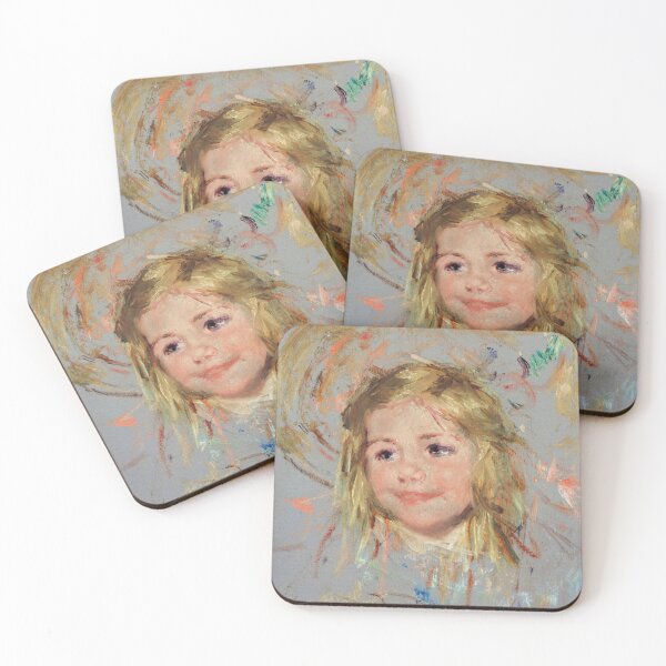 Item preview, Study of a Small child painting - mary cassatt  designed and sold by Vintage Designs +.