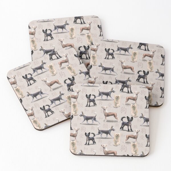 Item preview, The Chinese Crested Dog designed and sold by Elspeth Rose Design.