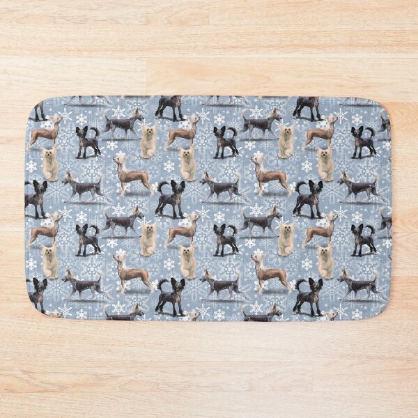 Item preview, The Christmas Chinese Crested designed and sold by Elspeth Rose Design.