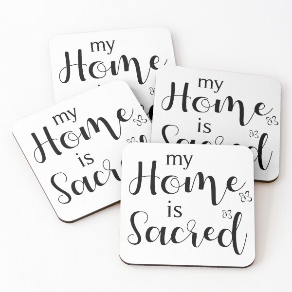 Item preview, My Home Is Sacred (Home Decoration) designed and sold by SassyClassyMe.