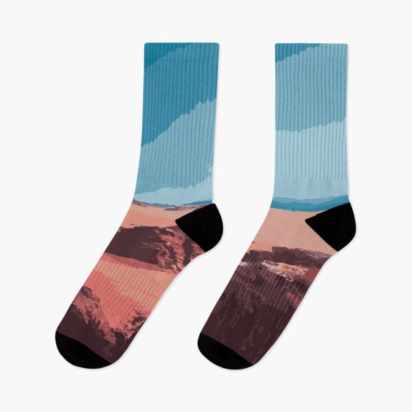 Item preview, Minimalist Mars Desert Landscape designed and sold by olivergraham.