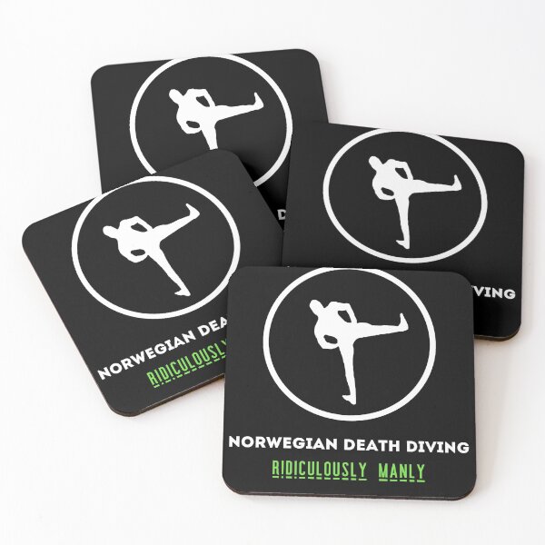 Item preview, Norwegian Death Diving - Ridiculously Manly designed and sold by CreateWhite.