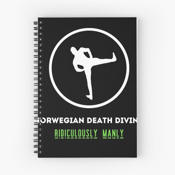 Item preview, Norwegian Death Diving - Ridiculously Manly designed and sold by CreateWhite.