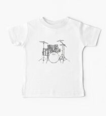 Schlagzeug Baby T-Shirt