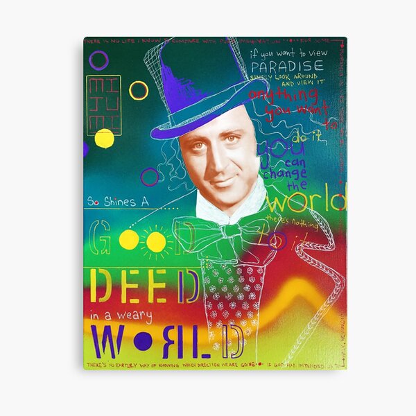 Wonka Vision Canvas Print