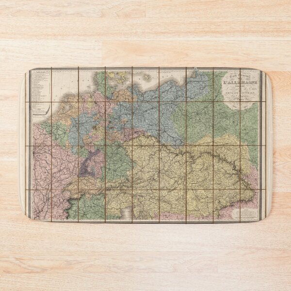 Item preview, Map of Germany (1866) designed and sold by allhistory.