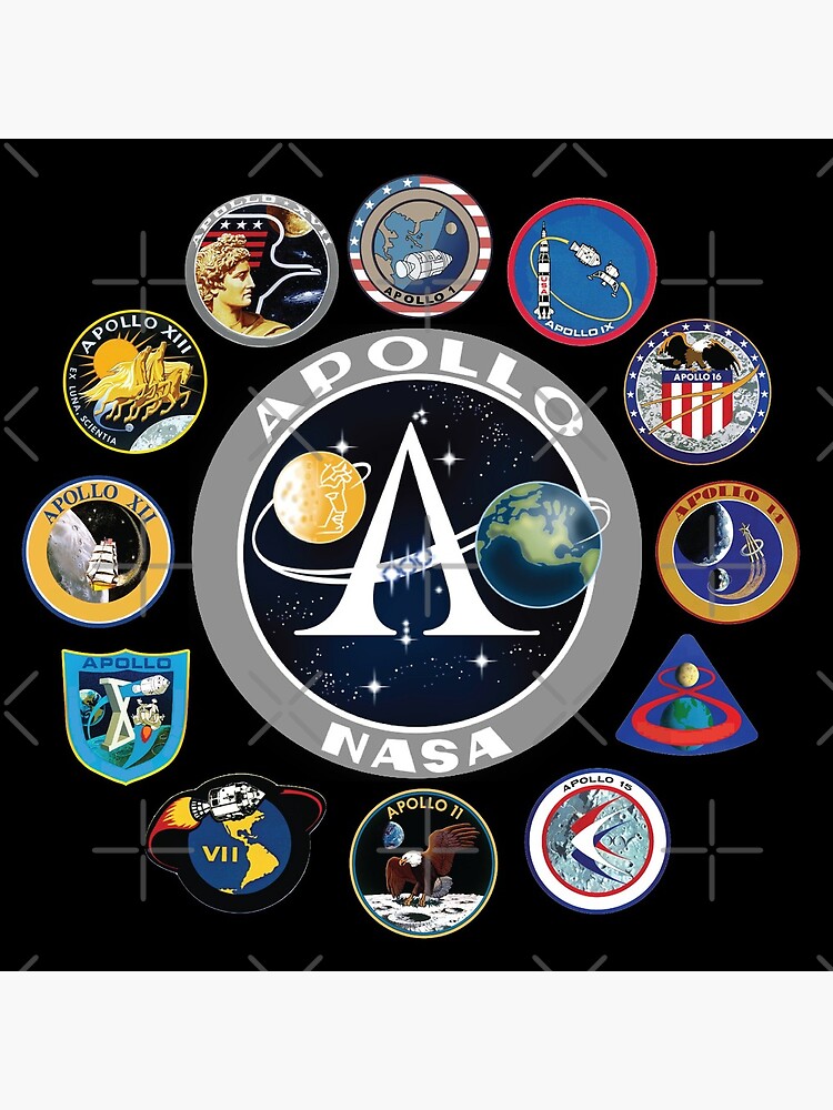 Apollo Missions Patch Badge - NASA Program by SpaceGeeks