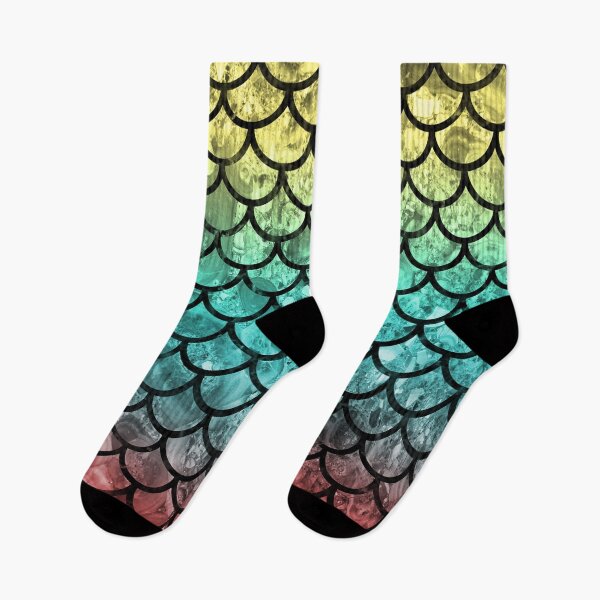 Item preview, Gold Blue Red Dragon Scales designed and sold by HomeLivingCo.