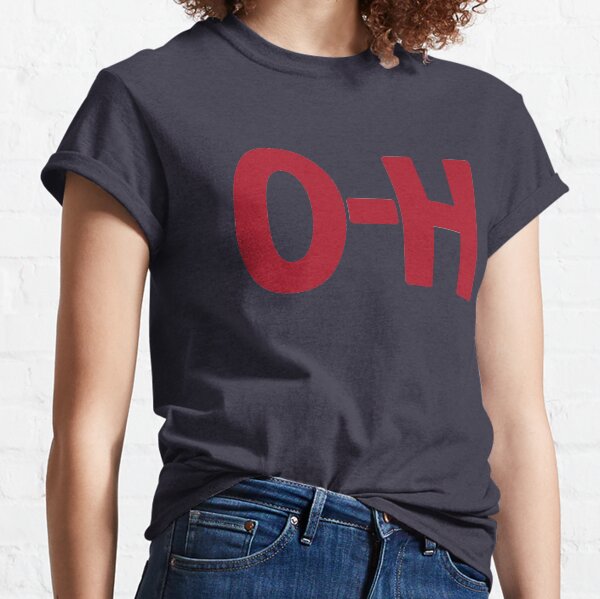 O-H State of Ohio College Matching Sports T-shirt Classic T-Shirt