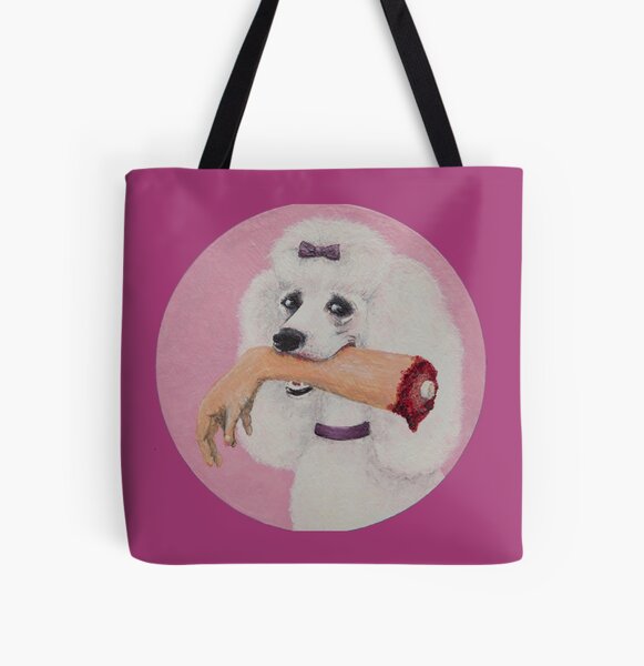 Poodle Playtime Tote Bag