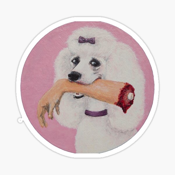 Killer Poodle Sticker