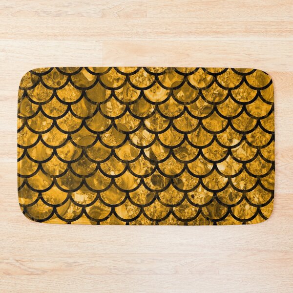Item preview, Gold Dragon Scales designed and sold by HomeLivingCo.