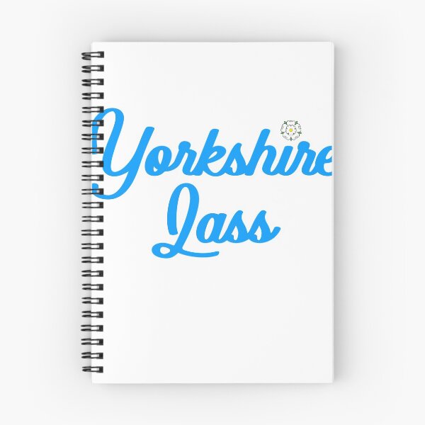 Item preview, Yorkshire Lass blue with rose tittle designed and sold by qlobba.