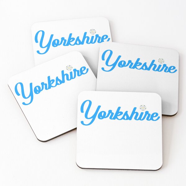 Item preview, Yorkshire in blue with white rose tittle designed and sold by qlobba.