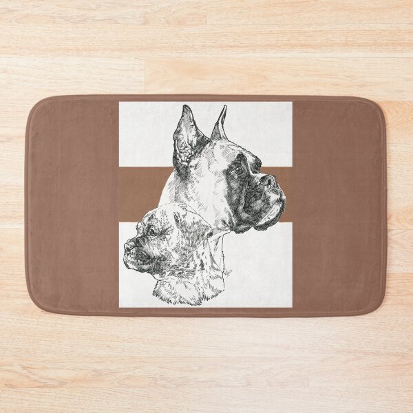 Item preview, Boxer (cropped) Father & Son  designed and sold by BarbBarcikKeith.