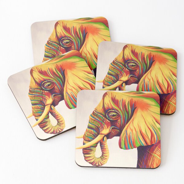 Item preview, Rainbow Elephant designed and sold by Tiffany Budd.