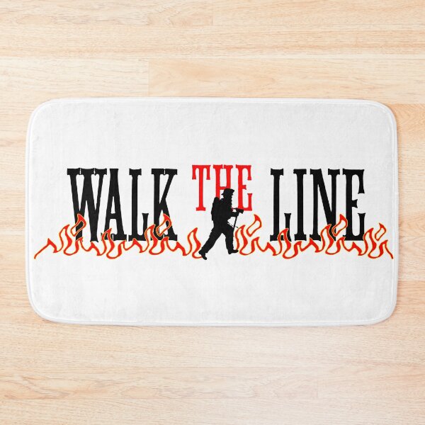 Item preview, Walk the Line; Firefighter; designed and sold by StickerApe.