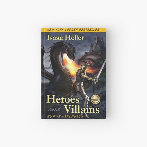 Heroes and Villains Novel Hardcover Journal