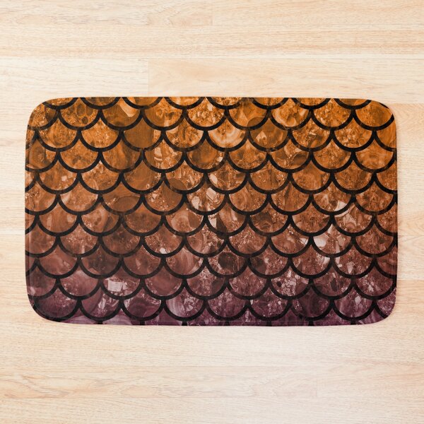 Item preview, Orange Purple Dragon Scales designed and sold by HomeLivingCo.