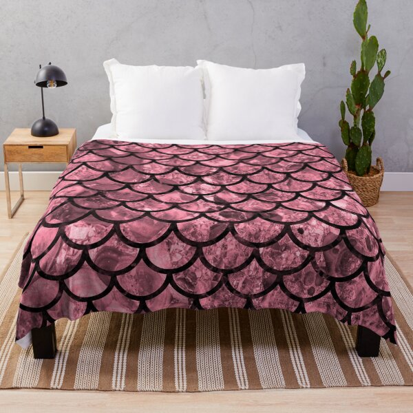 Item preview, Rose Dragon Scales designed and sold by HomeLivingCo.