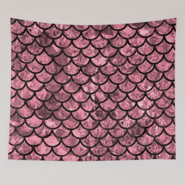 Item preview, Rose Dragon Scales designed and sold by HomeLivingCo.