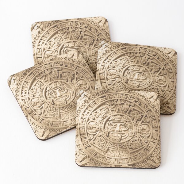 Item preview, Aztec Calendar Mexico art designed and sold by edleon.