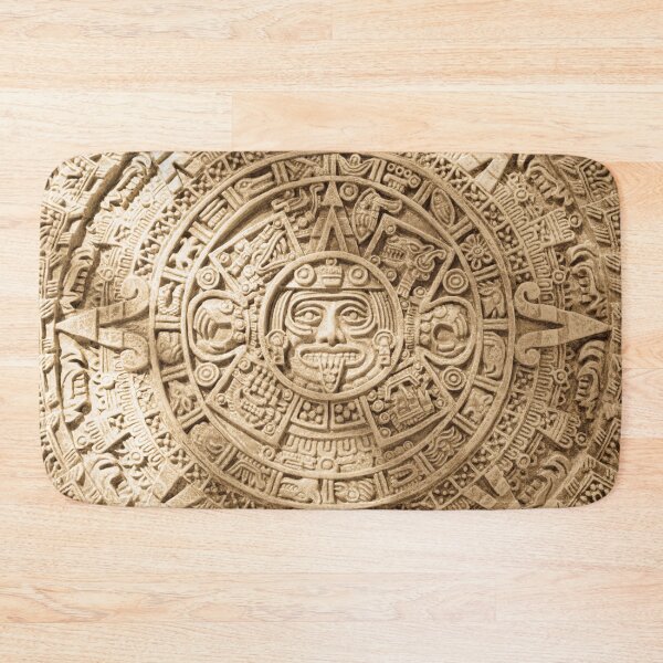 Item preview, Aztec Calendar Mexico art designed and sold by edleon.