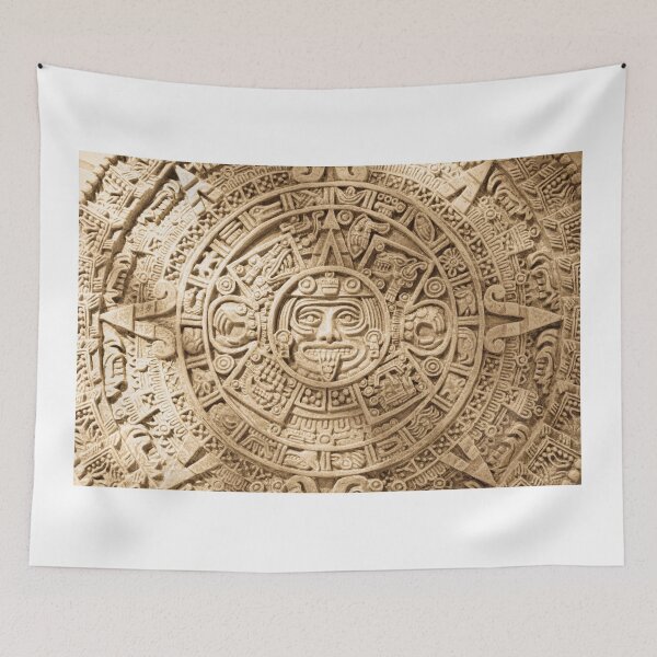 Item preview, Aztec Calendar Mexico art designed and sold by edleon.
