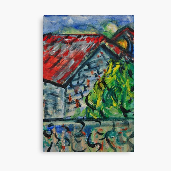 Our Neighbourhood Canvas Print