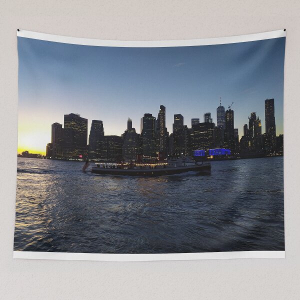Item preview, New York City twilight designed and sold by superfrumpkin.