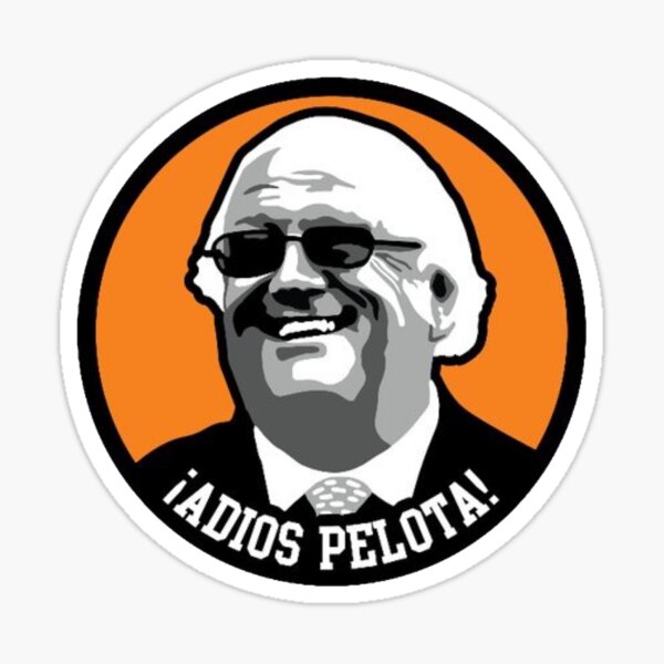 John Miller - Home Run Call - Adios Pelota! Sticker