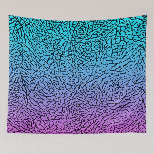 Item preview, Blue Pink Elephant Skin designed and sold by HomeLivingCo.