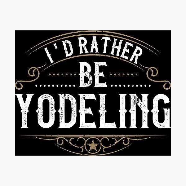 Yodeling Wall Art Redbubble - roblox id yodeling kid remix