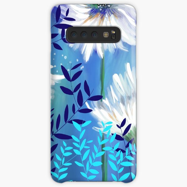 Blue Tranquility Flower Meadow Samsung Galaxy Snap Case