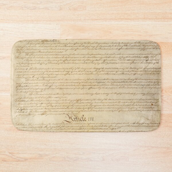 Item preview, Original Page 3 of the United States Constitution designed and sold by allhistory.