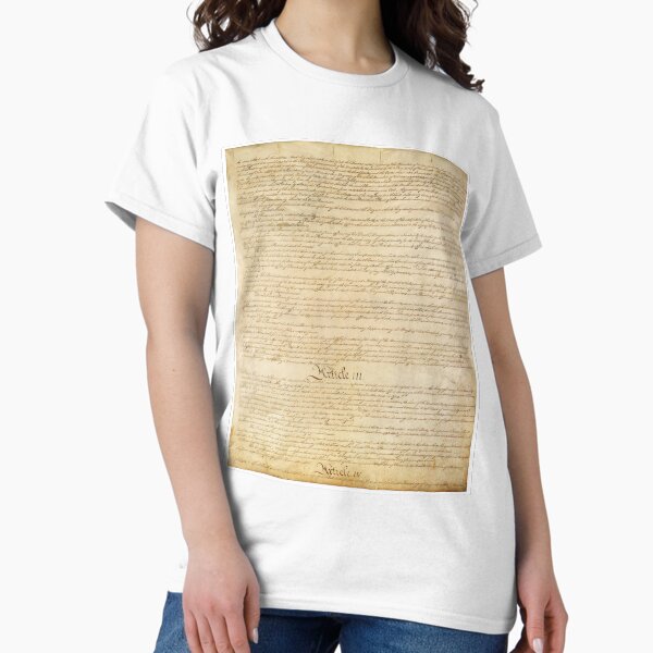 Item preview, Original Page 3 of the United States Constitution designed and sold by allhistory.