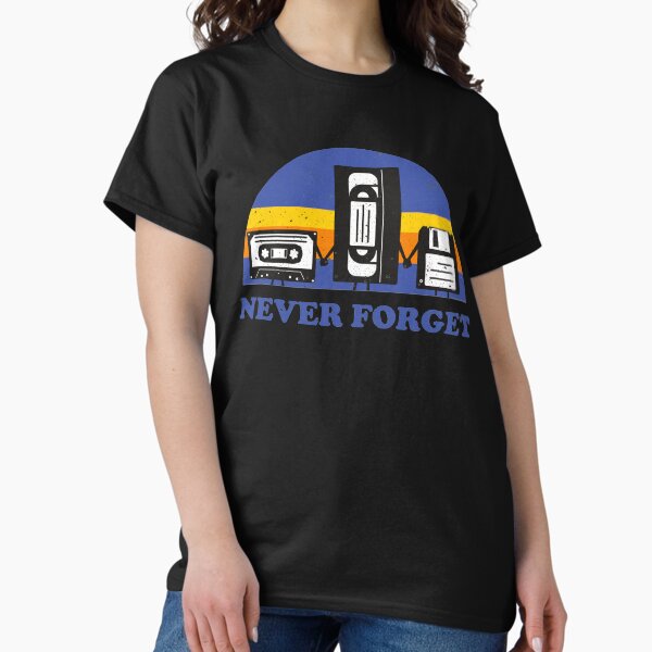 Item preview, Never Forget Floppy Disk VHS Cassette Tape  designed and sold by LeoZitro.