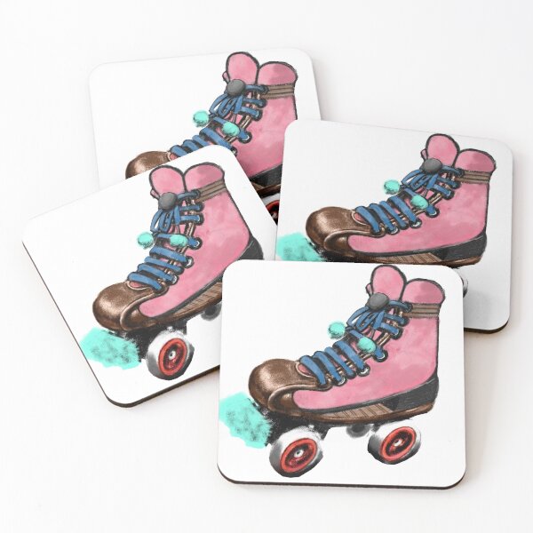 Item preview, Colorful Freerider style Roller Derby Quad skate designed and sold by hillopalikka.