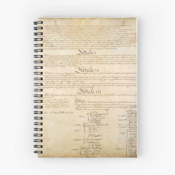 Item preview, Original Signature Page of the United States Constitution Page 4 of 4 designed and sold by allhistory.