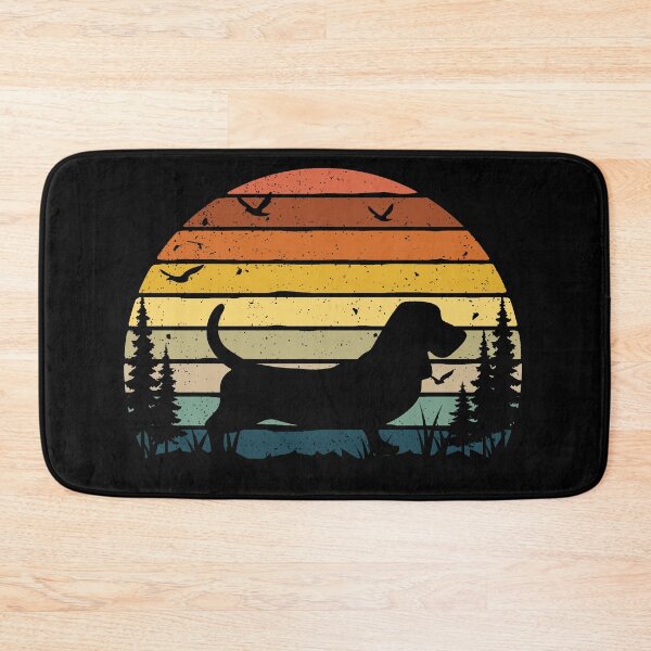Item preview, Basset Hound Dog Retro Vintage  designed and sold by rafaeltto.