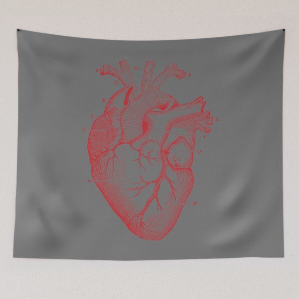 Item preview, Red Heart in Gray designed and sold by Yellow-Studio.