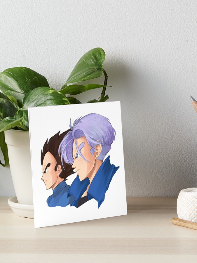 Vegeta and trunks is so adorable  Dragon ball, Vegeta and trunks