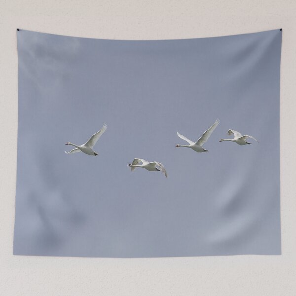 Item preview, Swans Flying  designed and sold by Londonimages.
